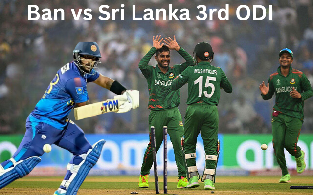 Ban vs Sri Lanka ODI Highlights