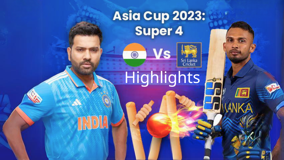 Ind vs SL Asia Cup Highlights